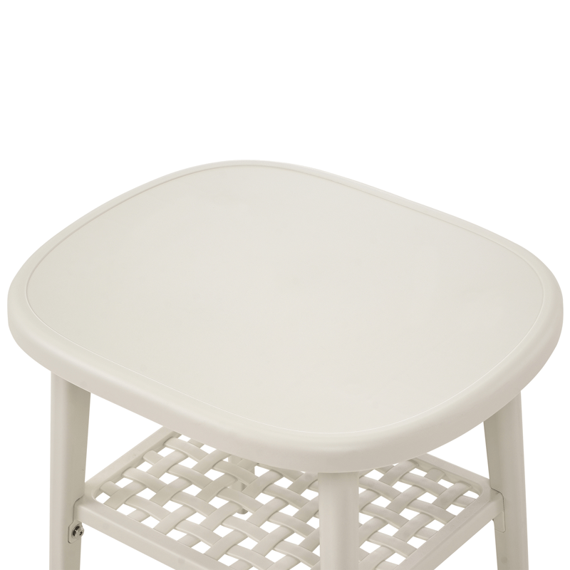 Kahvilasetti ulos Sicelle - Valkoinen - Puutarhakalusteet - Parveke - Parvekekalusteet - Parvekesetti