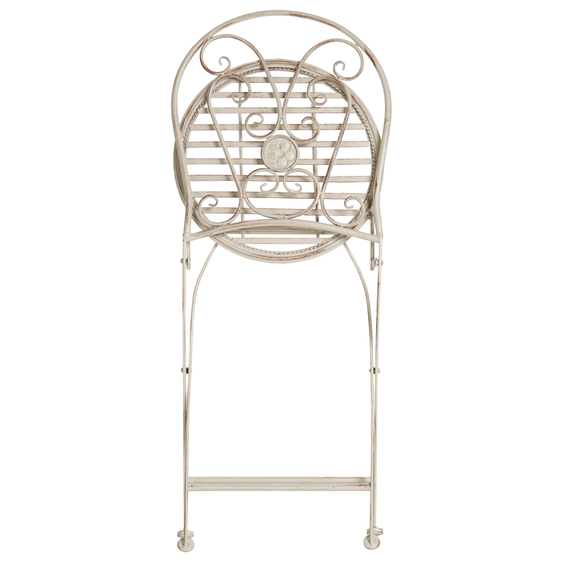 Kahvilasetti ulos taitettava Coggia Rauta - Beige - Puutarhakalusteet - Parveke - Parvekekalusteet - Parvekesetti