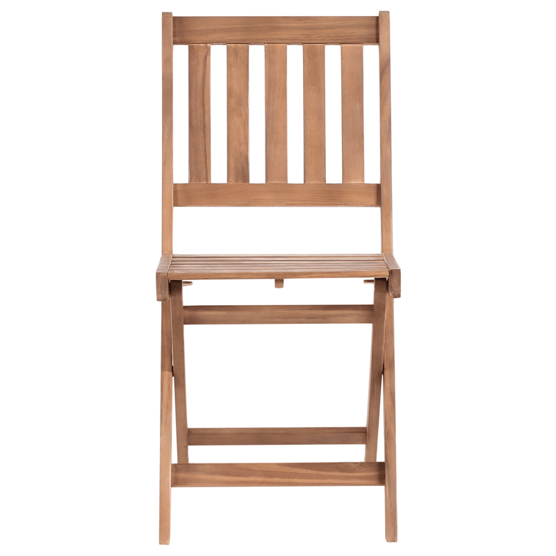 Kahvilasetti ulos taitettava Febbio akaasiapuu - Ruskea - Puutarhakalusteet - Parveke - Parvekekalusteet - Parvekesetti