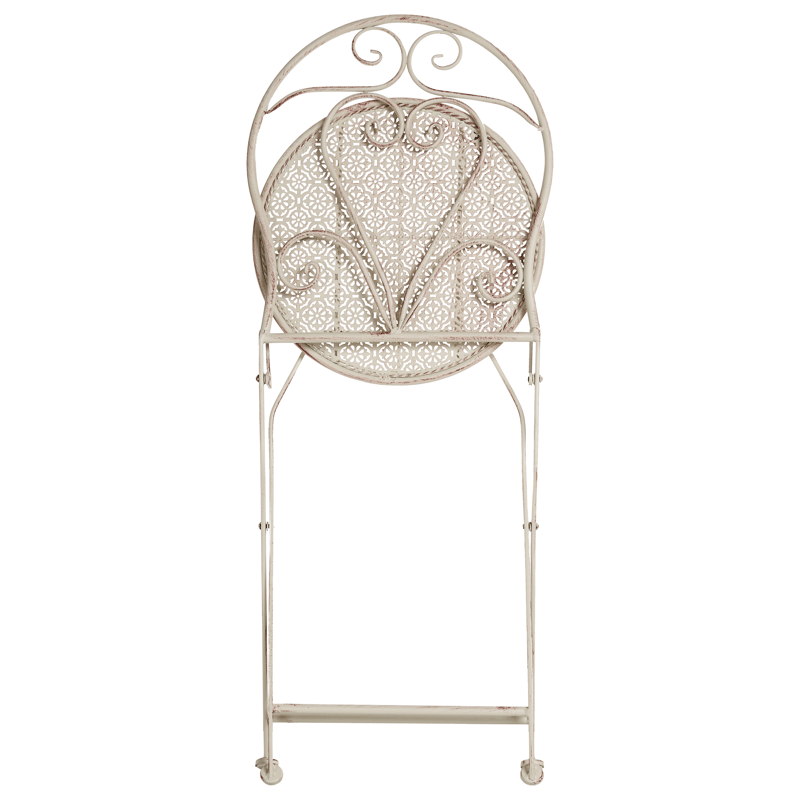 Kahvilasetti ulos taitettava Folelli Rauta - Beige - Puutarhakalusteet - Parveke - Parvekekalusteet - Parvekesetti