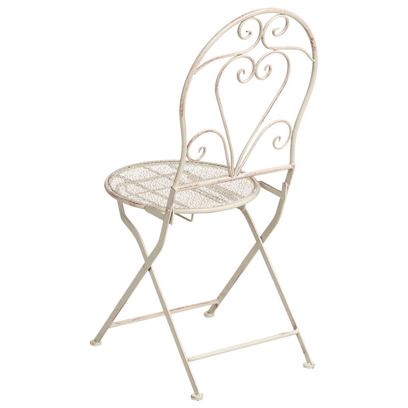 Kahvilasetti ulos taitettava Folelli Rauta - Beige - Puutarhakalusteet - Parveke - Parvekekalusteet - Parvekesetti