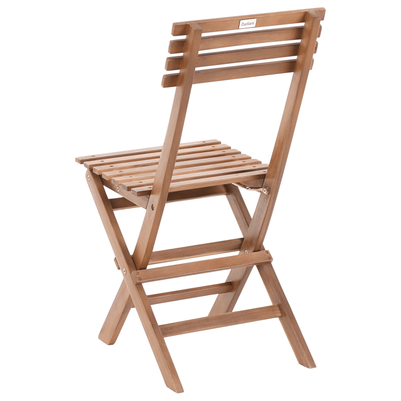 Kahvilasetti ulos taitettava Solarolo akaasiapuu - Ruskea - Puutarhakalusteet - Parveke - Parvekekalusteet - Parvekesetti