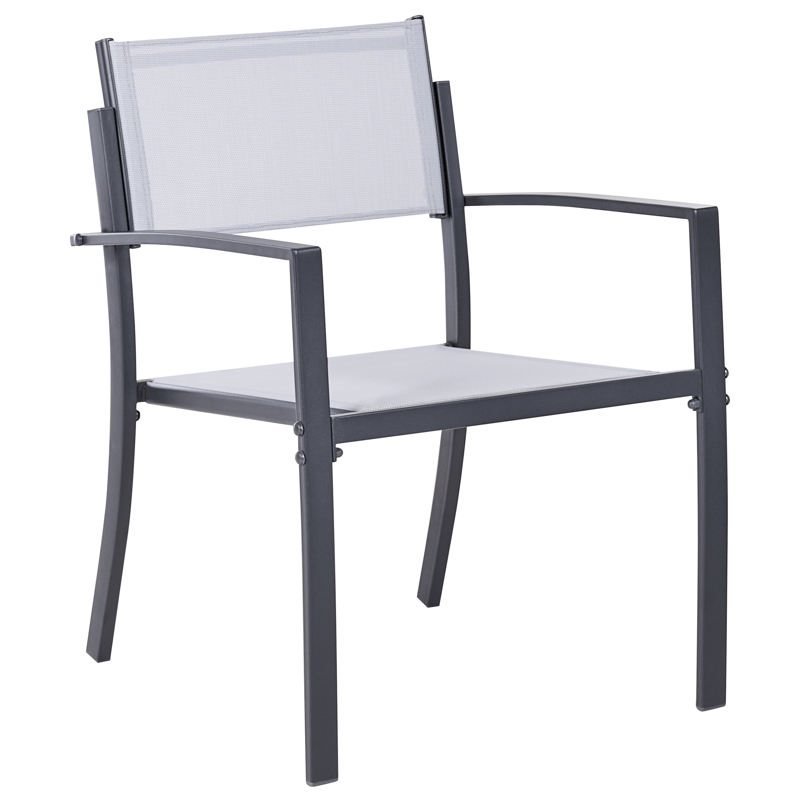 Kahvilasetti ulos Tavoleto Teräs - Harmaa - Puutarhakalusteet - Parveke - Parvekekalusteet - Parvekesetti