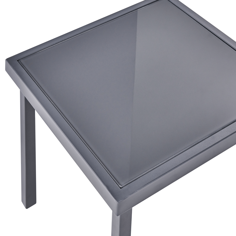 Kahvilasetti ulos Tavoleto Teräs - Harmaa - Puutarhakalusteet - Parveke - Parvekekalusteet - Parvekesetti