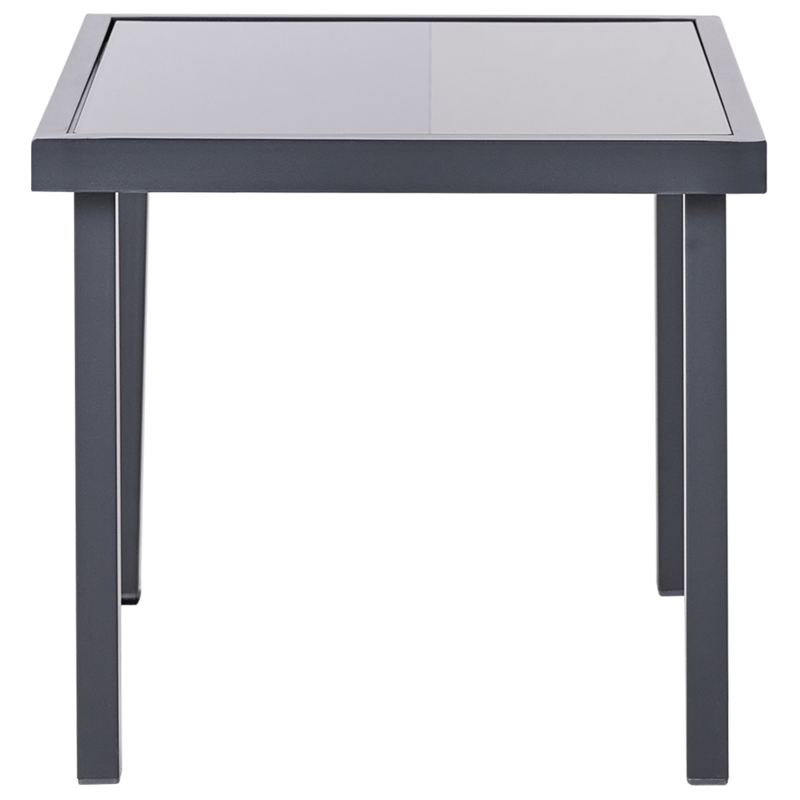 Kahvilasetti ulos Tavoleto Teräs - Tummanharmaa - Puutarhakalusteet - Parveke - Parvekekalusteet - Parvekesetti