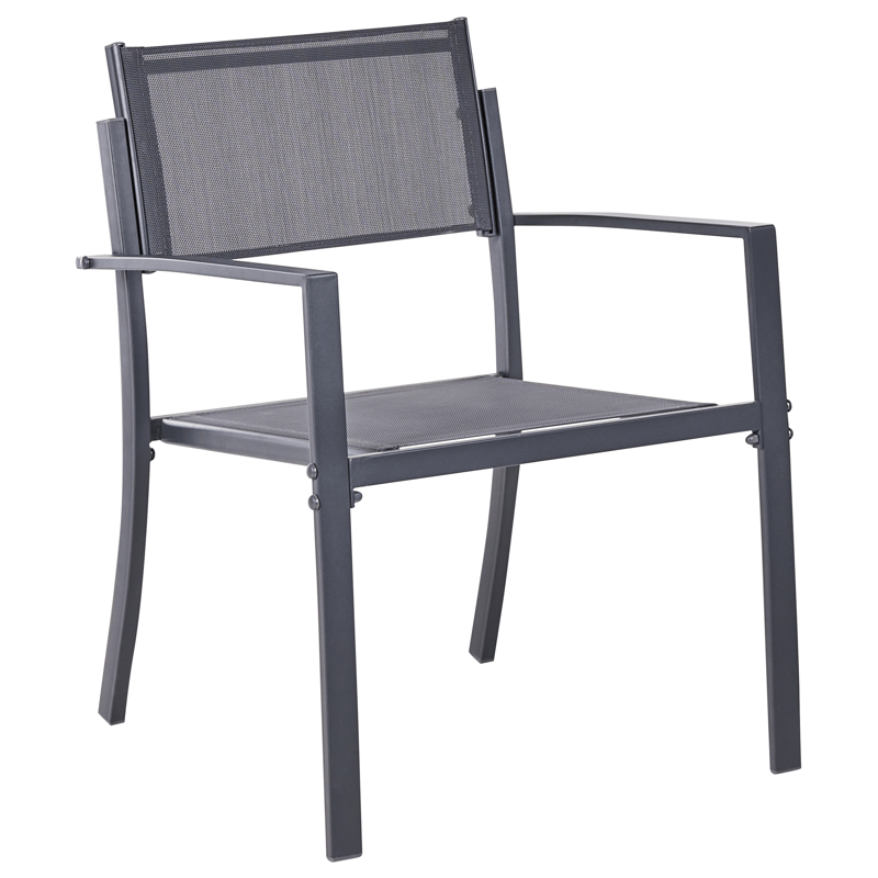 Kahvilasetti ulos Tavoleto Teräs - Tummanharmaa - Puutarhakalusteet - Parveke - Parvekekalusteet - Parvekesetti