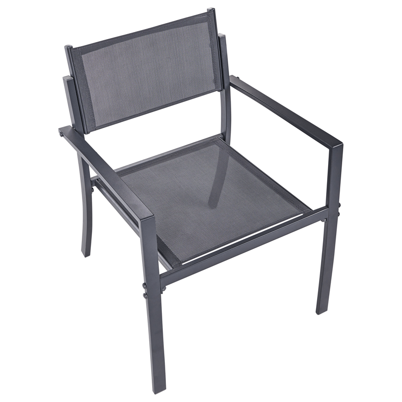 Kahvilasetti ulos Tavoleto Teräs - Tummanharmaa - Puutarhakalusteet - Parveke - Parvekekalusteet - Parvekesetti