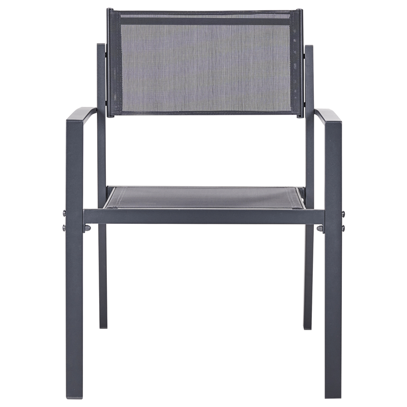 Kahvilasetti ulos Tavoleto Teräs - Tummanharmaa - Puutarhakalusteet - Parveke - Parvekekalusteet - Parvekesetti