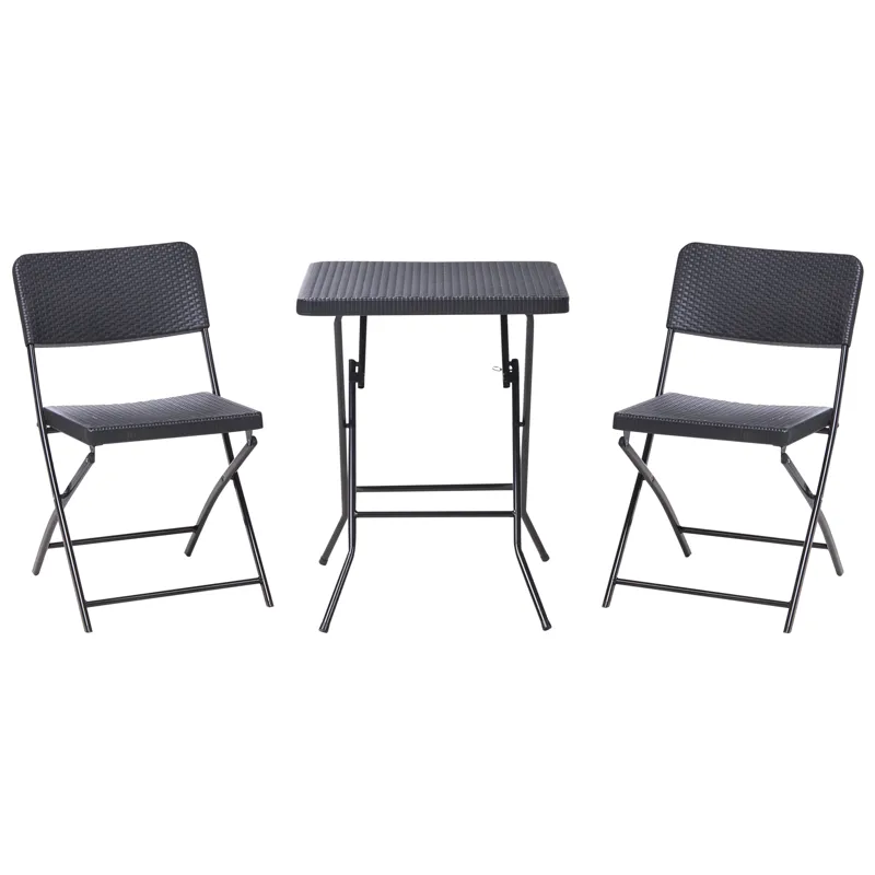 Kahvilasetti ulos Trappeto, Musta