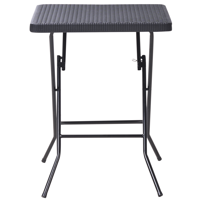 Kahvilasetti ulos Trappeto - Musta - Puutarhakalusteet - Parveke - Parvekekalusteet - Parvekesetti