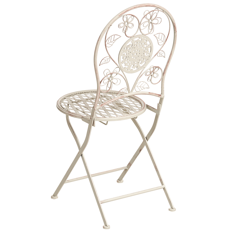 Kahvilasetti ulos Yaviza Rauta - Beige - Puutarhakalusteet - Parveke - Parvekekalusteet - Parvekesetti