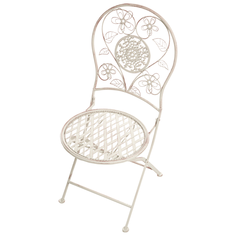 Kahvilasetti ulos Yaviza Rauta - Beige - Puutarhakalusteet - Parveke - Parvekekalusteet - Parvekesetti