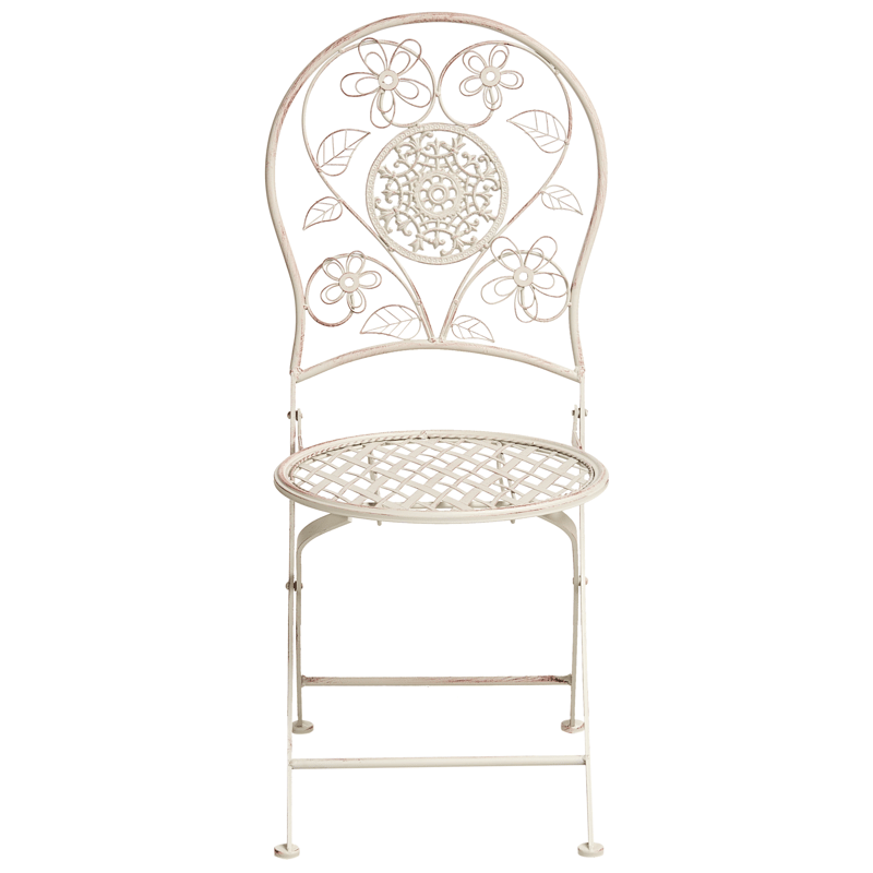 Kahvilasetti ulos Yaviza Rauta - Beige - Puutarhakalusteet - Parveke - Parvekekalusteet - Parvekesetti