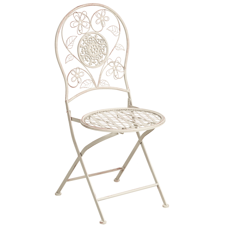 Kahvilasetti ulos Yaviza Rauta - Beige - Puutarhakalusteet - Parveke - Parvekekalusteet - Parvekesetti