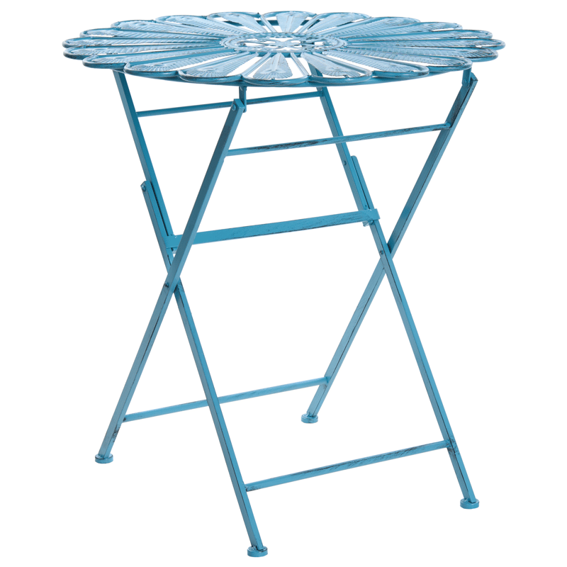 Kahvilasetti ulos penkillä Pavia Rauta - Sininen - Puutarhakalusteet - Parveke - Parvekekalusteet - Parvekesetti