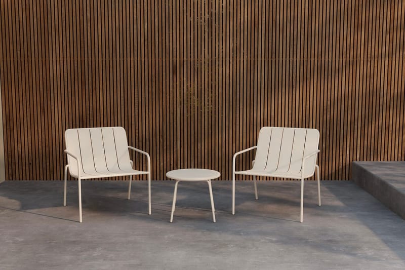 Minos kahvilaryhmä ulkokäyttöön, Beige