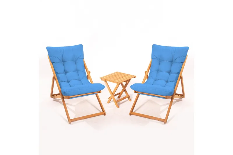 Nanni Parvekeryhmä 2-istuttava, Sininen