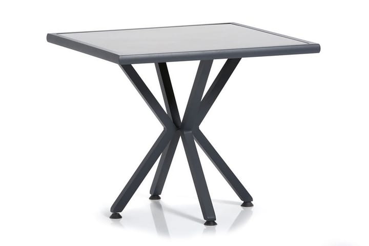 Parvekepöytä Molgachi 90 cm - Harmaa / Musta - Parvekepöytä