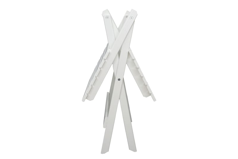 Taittopöytä Calayan 65 - Valkoinen - Puutarhakalusteet - Parveke - Parvekekalusteet - Parvekepöytä