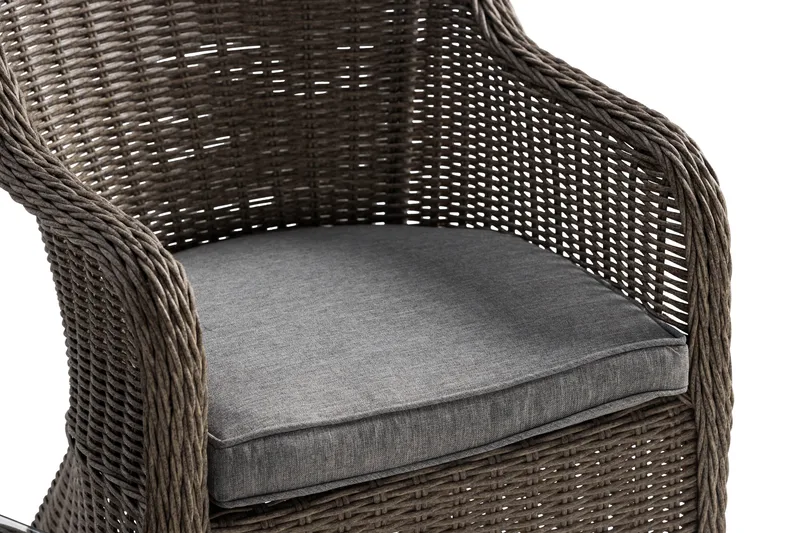 Parvekeryhmä Marcus 2 Light nojatuolia Pehmusteet - Harmaa - Puutarhakalusteet - Parveke - Parvekekalusteet - Parvekesetti