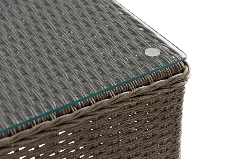 Parvekeryhmä Marcus 2 Light nojatuolia Pehmusteet - Harmaa - Puutarhakalusteet - Parveke - Parvekekalusteet - Parvekesetti