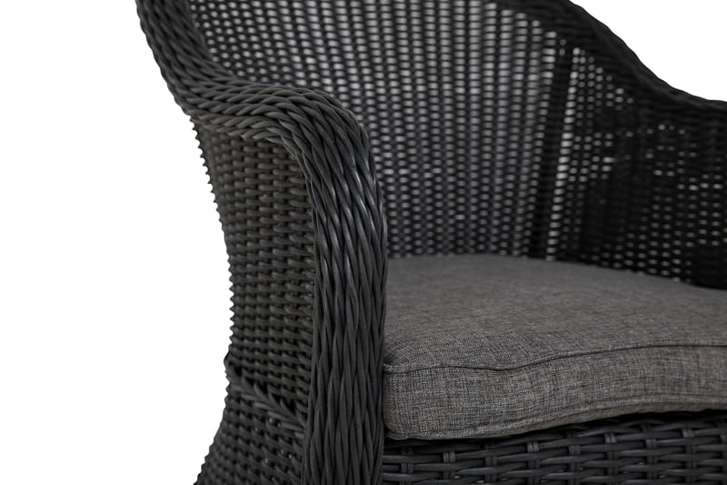 Parvekeryhmä Marcus 2 Light nojatuolia Pehmusteet - Musta - Puutarhakalusteet - Parveke - Parvekekalusteet - Parvekesetti