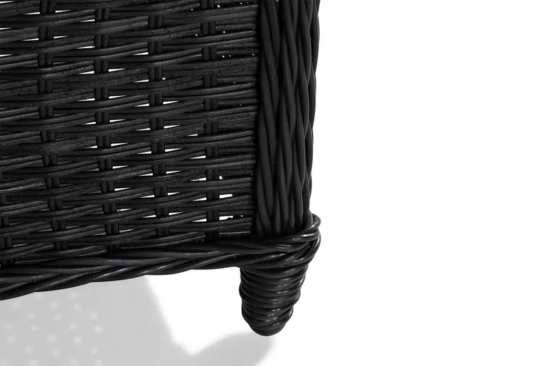 Parvekeryhmä Marcus 2 mekanismituolia pehmusteilla - Musta - Puutarhakalusteet - Parveke - Parvekekalusteet - Parvekesetti