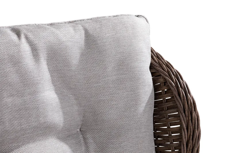 Parvekeryhmä Marcus 2 mekanismituolia pehmusteilla - Luonnonväri - Puutarhakalusteet - Parveke - Parvekekalusteet - Parvekesetti