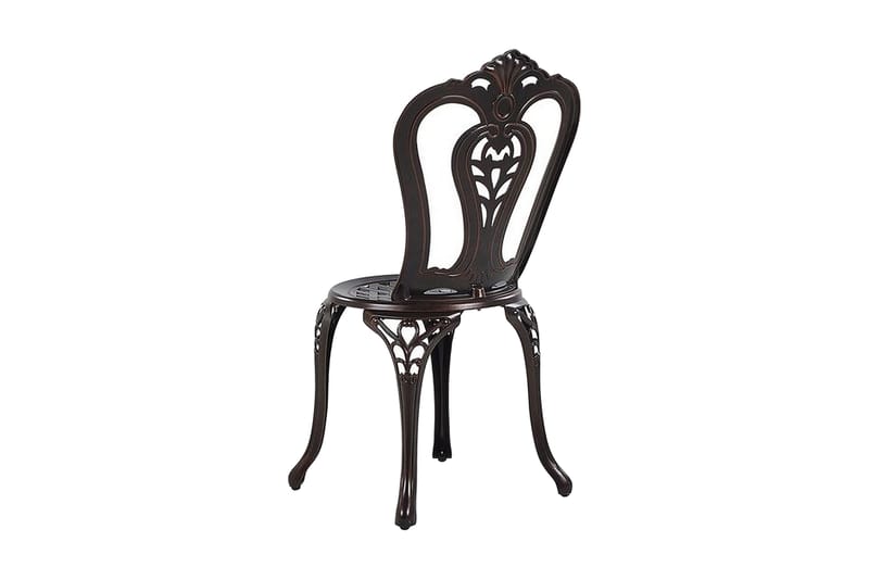 Parvekesetti Radogna 65 cm + 2 tuolia - Ruskea - Puutarhakalusteet - Parveke - Parvekekalusteet - Parvekesetti