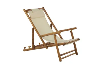 Parvekesetti Valkoinen/Beige ATRANI/SPELLO - Beige - Puutarhakalusteet - Parveke - Parvekekalusteet - Parvekesetti