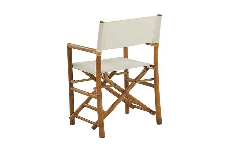 Parvekesetti Valkoinen/Beige MOLISE/SPELLO - Puu/Luonnonväri - Puutarhakalusteet - Parveke - Parvekekalusteet - Parvekesetti