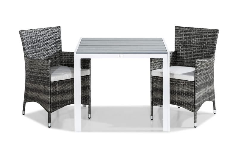 Ruokailuryhmä Tunis 90x90 2 Thor nojatuolia, undefined