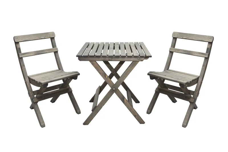 Harmaa Ulkokalusteet Group Wilma & Knohult