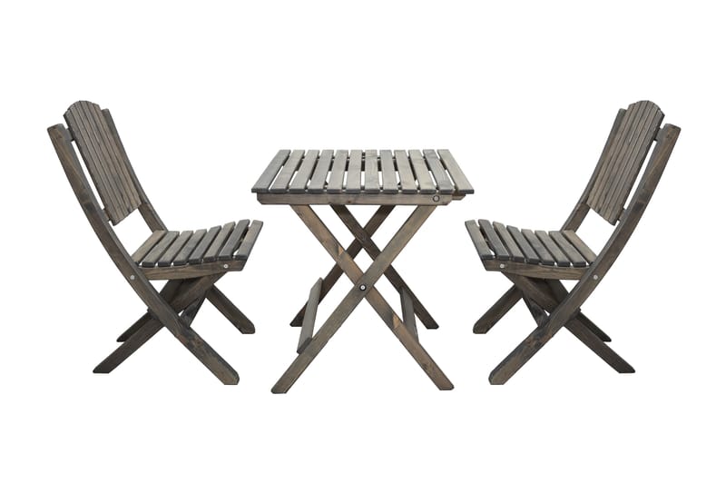 Ulkokalusteet Group Wilma & Visby - Harmaa - Puutarhakalusteet - Parveke - Parvekekalusteet - Parvekesetti