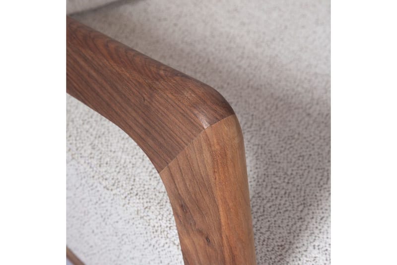 Puutarhapöytä ja tuolisetti (4 kappaletta) Virella01 Kerma - Kermanvalkoinen - Puutarhakalusteet - Parveke - Parvekekalusteet - Parvekesetti