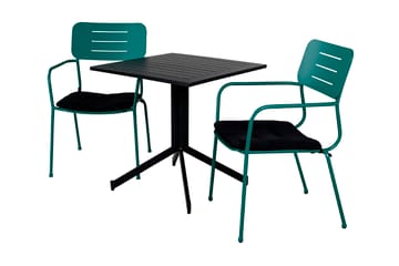 Ruokailuryhmä Way 70 cm 2 Nicke tuolia Valkoinen - Venture Home - Puutarhakalusteet - Parveke - Parvekekalusteet - Parvekesetti