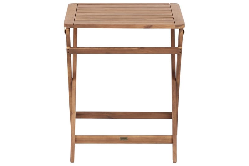 Sidobord Beliani Paraggi Light wood - Puutarhakalusteet - Parveke - Parvekekalusteet - Parvekepöytä