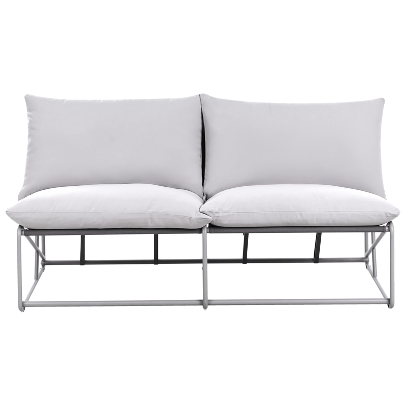 Sohvaryhmä ulos 4-istuttava Pico - Harmaa - Puutarhakalusteet - Terassiryhmät - Oleskeluryhmät