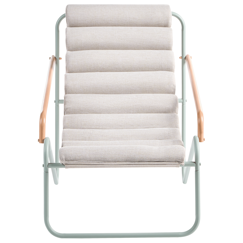 Sohvaryhmä ulos pöydällä 2-istuttava Pasto - Vihreä/Beige - Puutarhakalusteet - Parveke - Parvekekalusteet - Parvekesetti