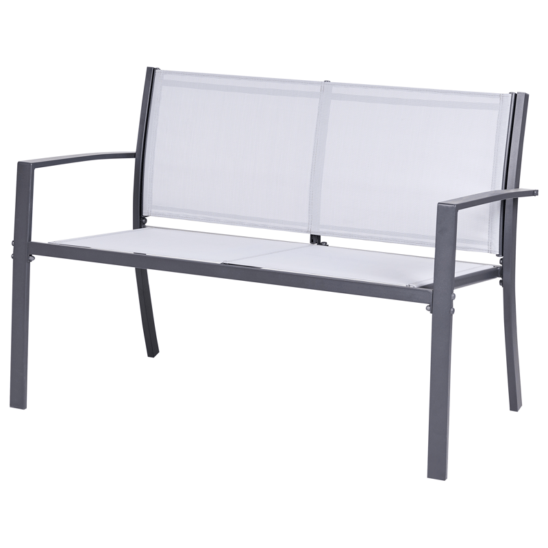 Sohvaryhmä ulos pöydällä 4-istuttava Tavoleto - Harmaa - Puutarhakalusteet - Terassiryhmät - Oleskeluryhmät