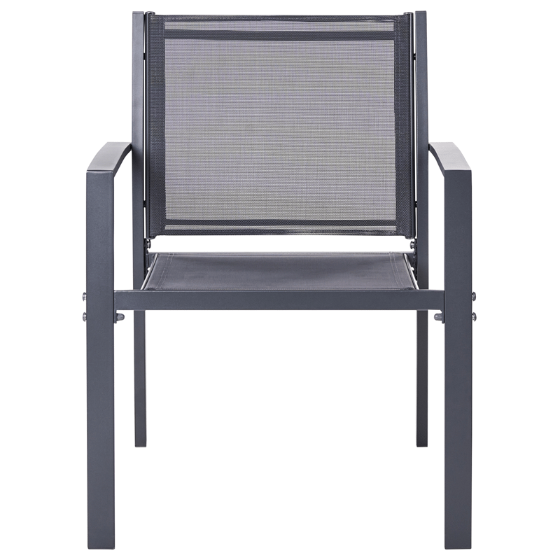 Sohvaryhmä ulos pöydällä 4-istuttava Tavoleto - Tummanharmaa - Puutarhakalusteet - Terassiryhmät - Oleskeluryhmät