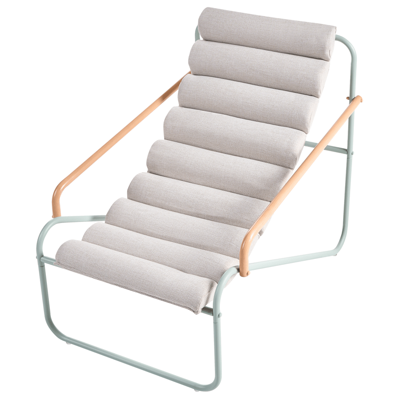 Sohvaryhmä ulos pöydällä 2-istuttava Pasto - Vihreä/Beige - Puutarhakalusteet - Parveke - Parvekekalusteet - Parvekesetti