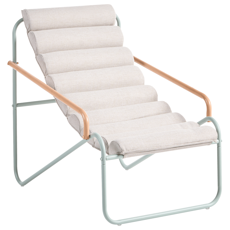 Sohvaryhmä ulos pöydällä 2-istuttava Pasto - Vihreä/Beige - Puutarhakalusteet - Parveke - Parvekekalusteet - Parvekesetti