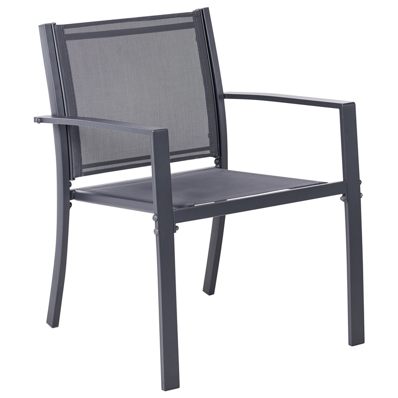 Sohvaryhmä ulos pöydällä 4-istuttava Tavoleto - Tummanharmaa - Puutarhakalusteet - Terassiryhmät - Oleskeluryhmät