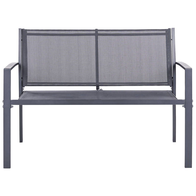 Sohvaryhmä ulos pöydällä 4-istuttava Tavoleto - Tummanharmaa - Puutarhakalusteet - Terassiryhmät - Oleskeluryhmät