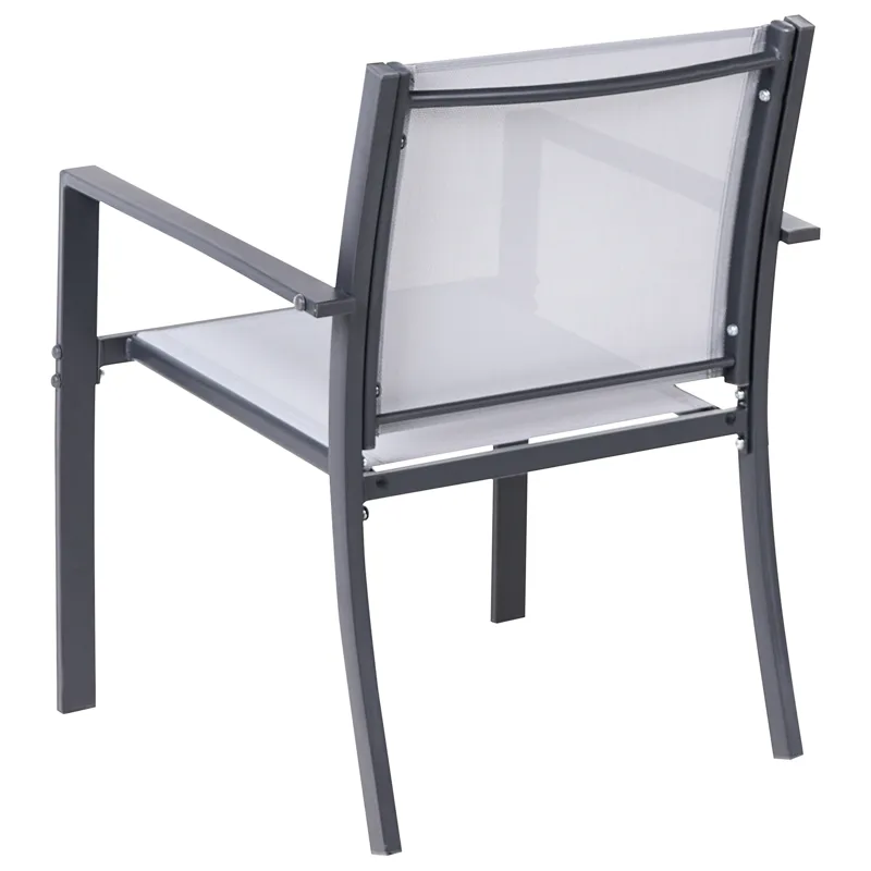 Sohvaryhmä ulos pöydällä 4-istuttava Tavoleto - Harmaa - Puutarhakalusteet - Terassiryhmät - Oleskeluryhmät