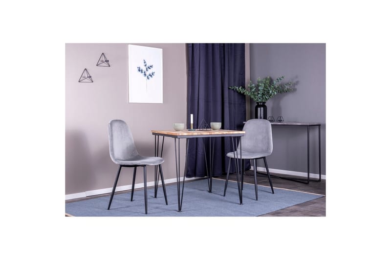 Suorakulmainen ruokaryhmä Bali, Polar - Puutarhakalusteet - Parveke - Parvekekalusteet - Parvekesetti