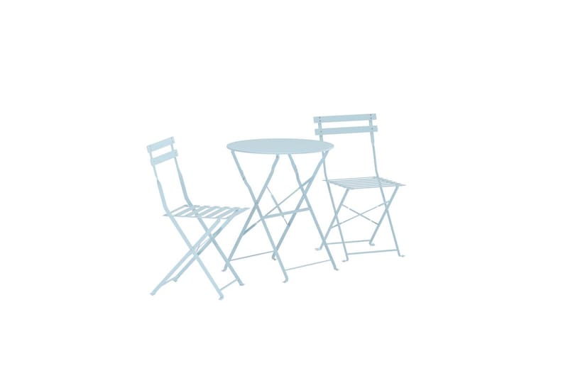 Tao kahvilaryhmä ulkokäyttöön - Vaaleansininen - Puutarhakalusteet - Parveke - Parvekekalusteet - Parvekesetti