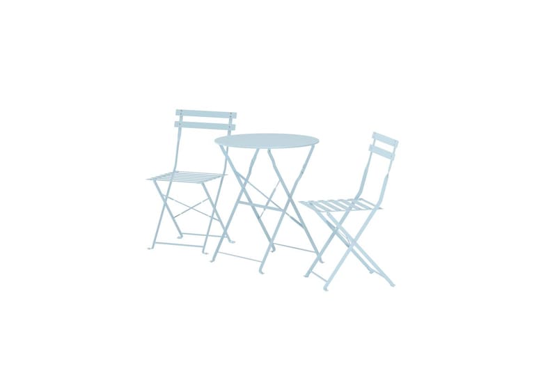 Tao kahvilaryhmä ulkokäyttöön - Vaaleansininen - Puutarhakalusteet - Parveke - Parvekekalusteet - Parvekesetti