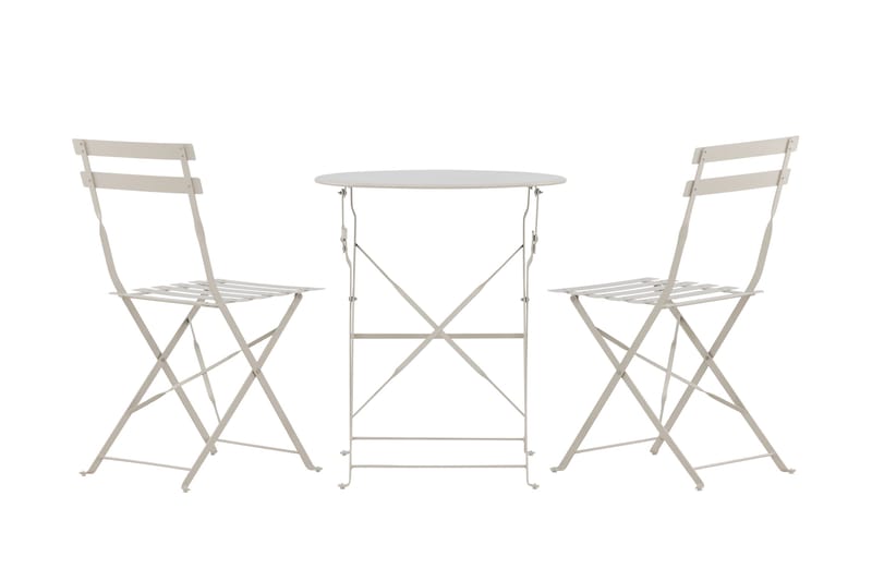 Tao Parvekesetti 2-istuttava - Beige - Puutarhakalusteet - Parveke - Parvekekalusteet - Parvekesetti